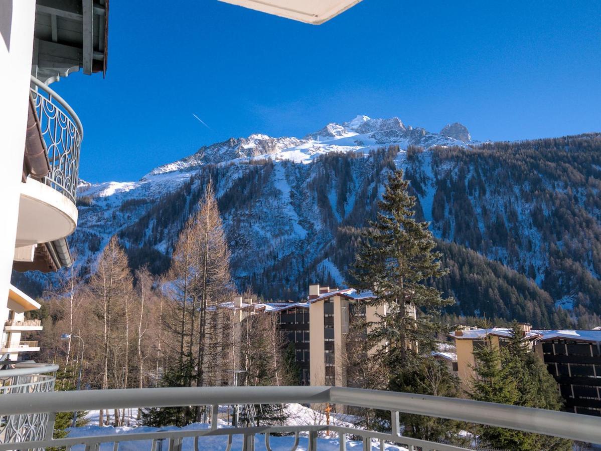 Happy Moose - Cosy Mont Blanc View Apartment Шамони Екстериор снимка